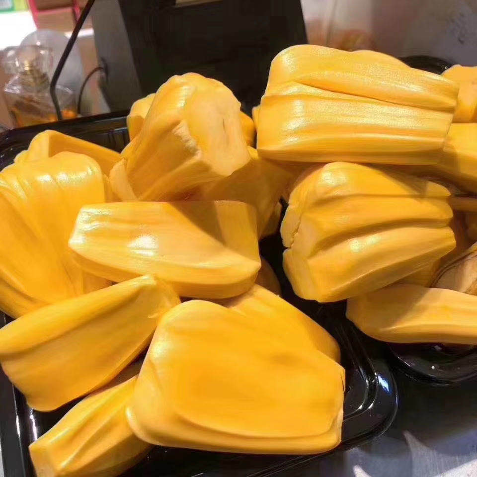 【沪苏浙皖包邮】泰国菠萝蜜果肉,已经剥好了哦,用保鲜盒包装好.
