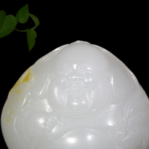 和田玉（羊脂玉）挂件--笑佛   38.88g 商品图2