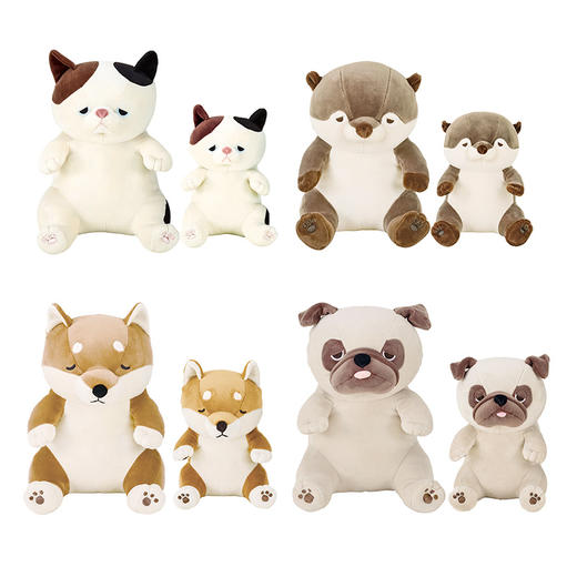 日本LIV HEART丽芙之心坐姿抱枕玩偶公仔 商品图0