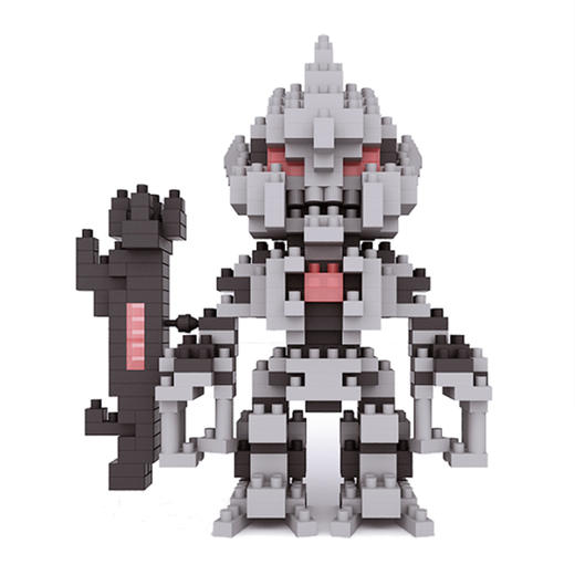 MCO魔扣像素公仔拼装积木黑罐B 商品图2