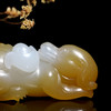 和田玉（羊脂玉）挂件--招财金毛   13.78g 商品缩略图2