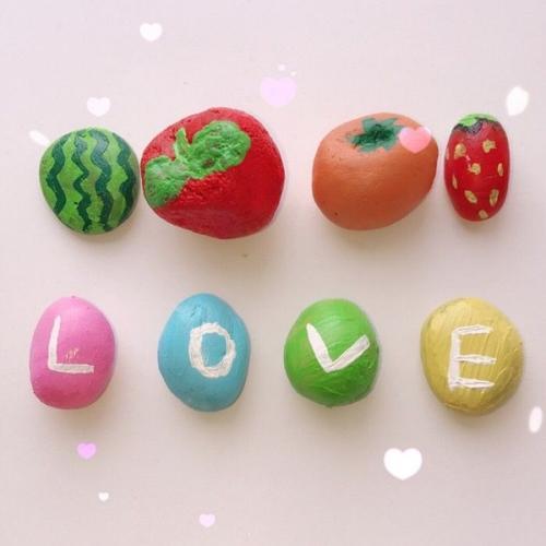 【上手】手工绘画小石头 商品图1