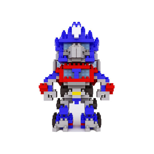 MCO魔扣像素公仔拼装积木黑罐B 商品图1