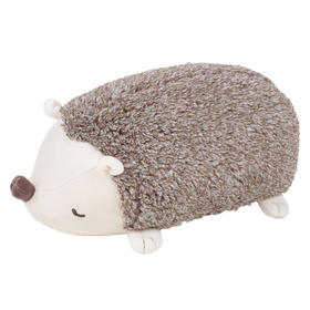 日本LIV HEART丽芙之心Q版弹力圈圈绒抱枕刺猬