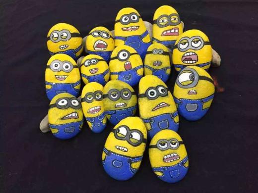 【上手】手工绘画小石头 商品图0