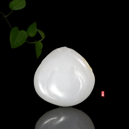 和田玉（羊脂玉）挂件--笑佛   38.88g 商品图1