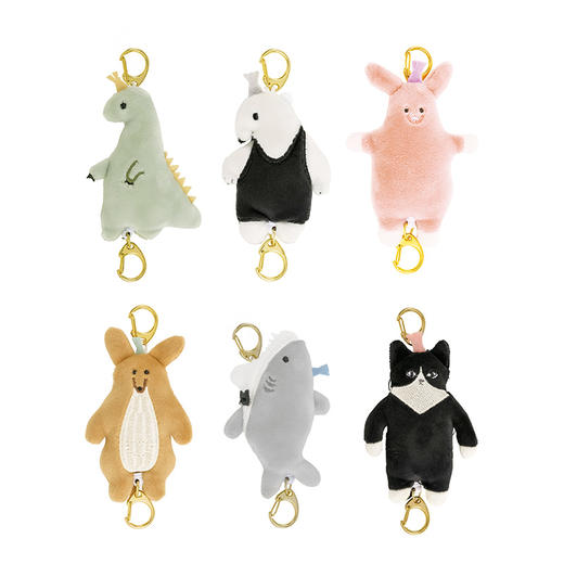 日本LIV HEART丽芙之心森林室友系列挂件 商品图0