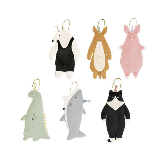 日本LIV HEART丽芙之心森林室友系列笔袋 商品图0