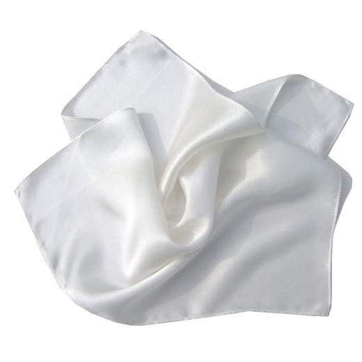 【上手】刺绣真丝小手帕（32*32厘米） 商品图0