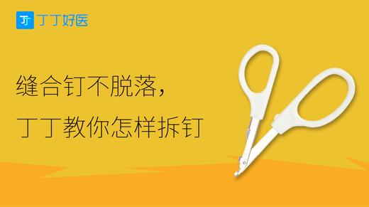 缝合钉不脱落，丁丁教你怎样拆钉 商品图0