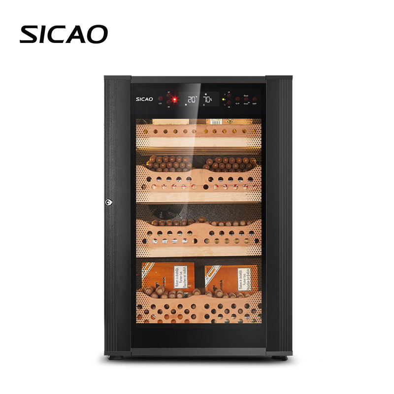 sicao新朝sc500智能专业加湿保湿柜迷你恒温恒湿雪茄柜家用小型