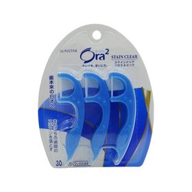 日本Ora2亮白净色牙线棒