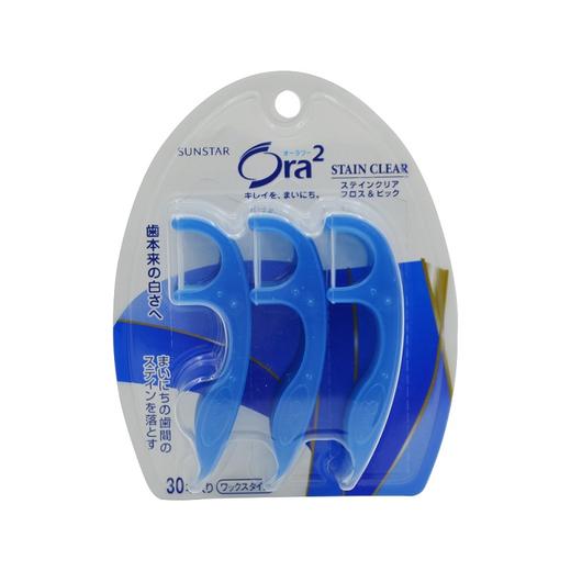 日本Ora2亮白净色牙线棒 商品图0