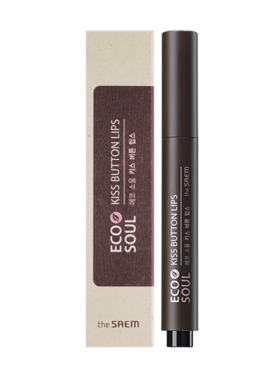 韩国The saem得鲜爱可按钮唇膏