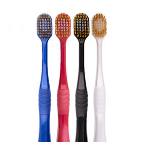 日本惠百施48孔舒适倍护宽头牙刷