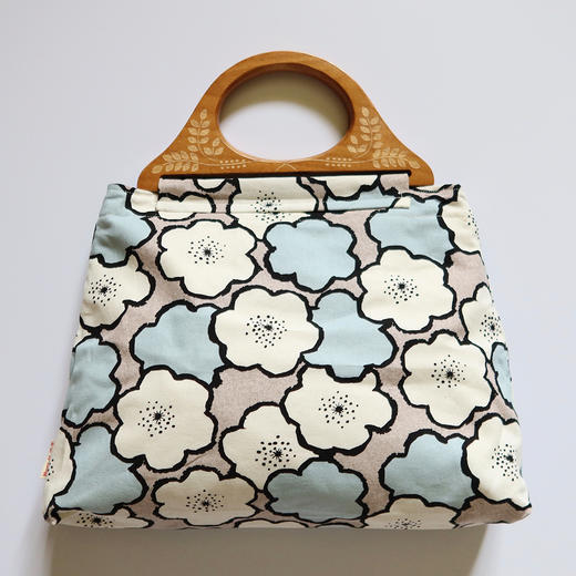 HUJI祤集Embrace手提包插画大花朵 商品图3