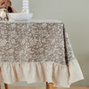 方桌布欧式田园餐桌布素然亚麻桌布 商品缩略图0