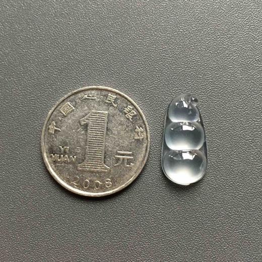 玻璃种雪花棉翡翠福豆 商品图6