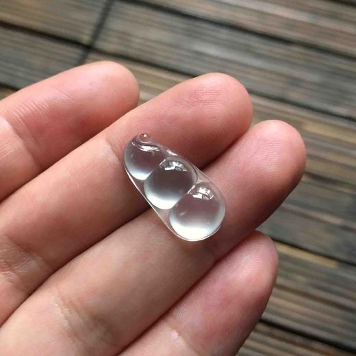 玻璃种雪花棉翡翠福豆 商品图10