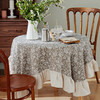 方桌布欧式田园餐桌布素然亚麻桌布 商品缩略图2