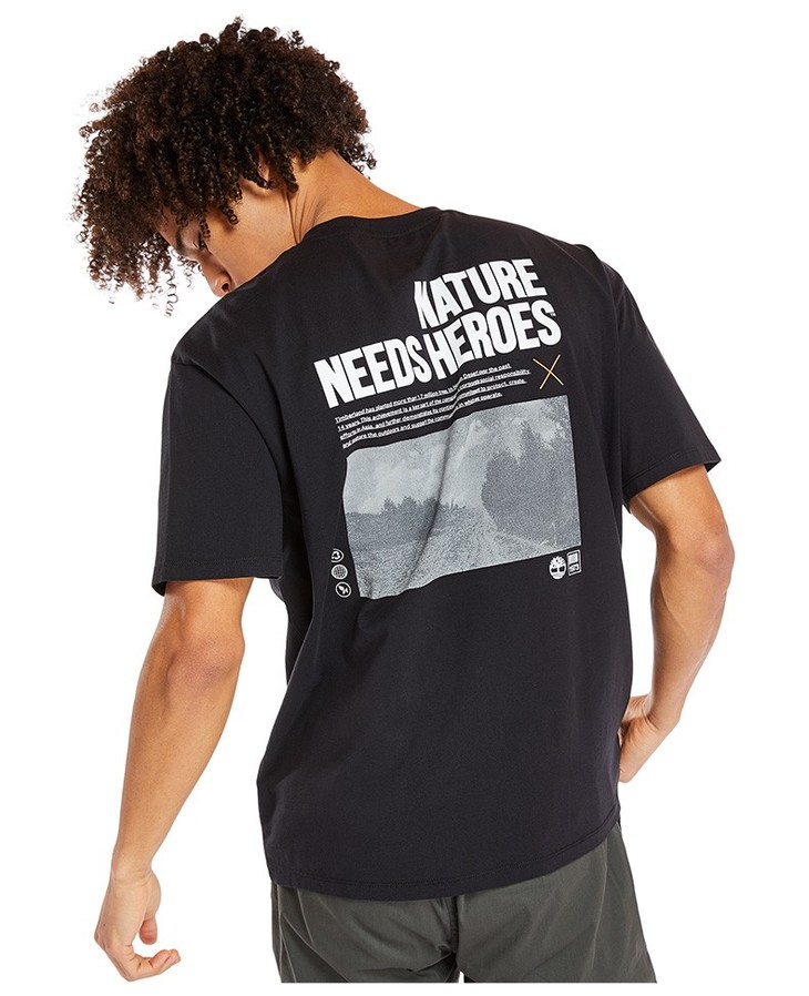 timberland 添柏岚男装20春装新款休闲圆领印花短袖t恤 a2112