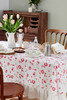 方桌布欧式田园餐桌布静若粉桌布 商品缩略图2