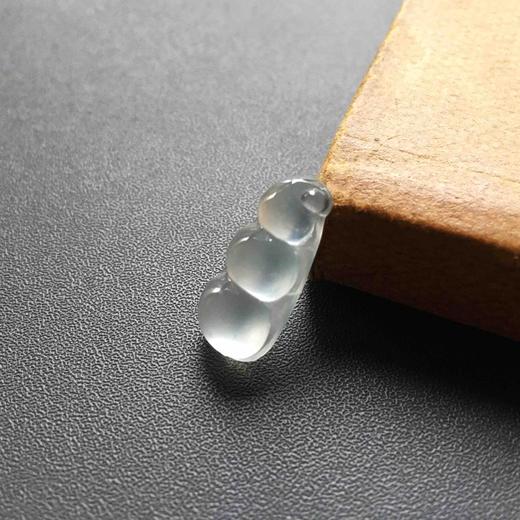 玻璃种雪花棉翡翠福豆 商品图3