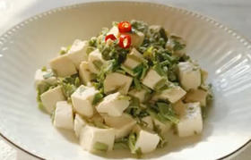 香椿拌豆腐