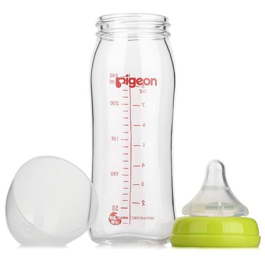 贝亲宽口玻璃奶瓶240ML配M号奶嘴 商品图2