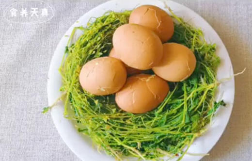 荠菜花煮鸡蛋 商品图0