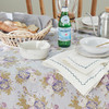 方桌布欧式田园餐桌布法式玫瑰亚麻桌布 商品缩略图3