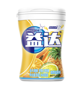 【益达（Extra）木糖醇无糖口香糖 约40粒56g单瓶装（新旧包装随机发）