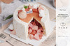 NEW光与蜜桃-桂花蜜桃藏心蛋糕  商品缩略图2