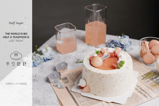 NEW光与蜜桃-桂花蜜桃藏心蛋糕  商品图5