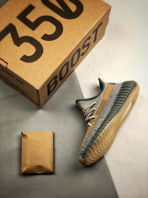 男女鞋 yeezy 350v2 "israfil" 灰蓝休闲跑鞋 350 v2
