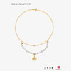 太平万象珍珠项链 金色 商品缩略图0