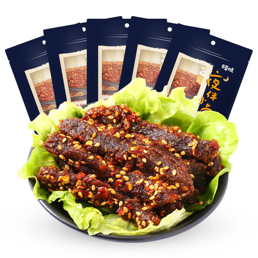 60g百草味牛肉麻辣味 商品图0