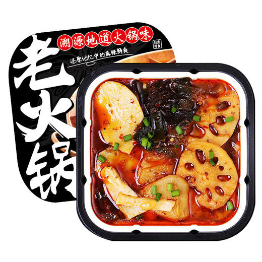 350g食人谷素菜自热火锅 商品图0