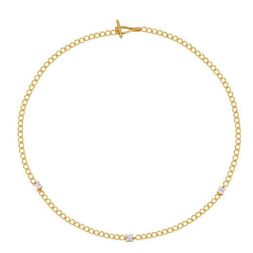 太平万象珍珠项链 金色 商品图1