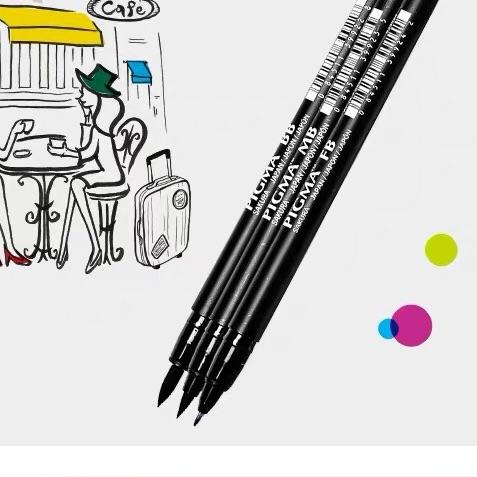 樱花PIGMA海绵头勾线笔/黑色 商品图1