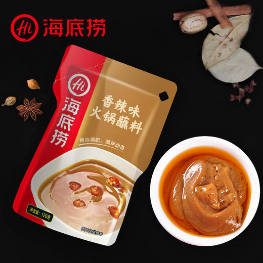 【备用】海底捞 火锅蘸料（香辣味）120g 商品图6