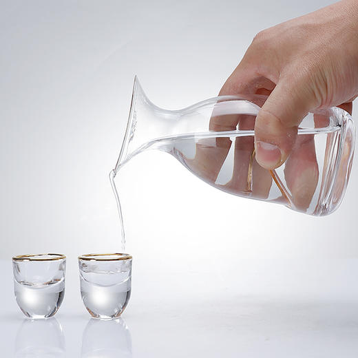AMD水晶中式高端金箔酒具（2壶+10杯） 商品图2