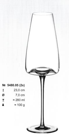 AMD手工水晶葡萄酒杯（2只装） 商品图3