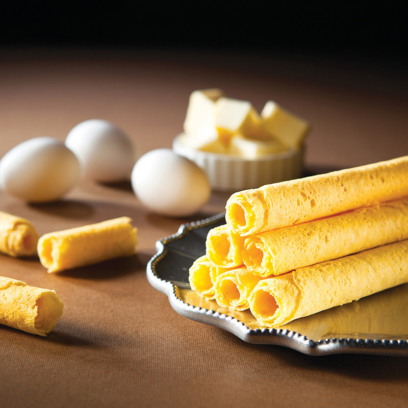 顺丰包邮448g美心原味鸡蛋卷节日送礼早餐下午茶零食