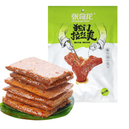张奇龙102g独门拉丝爽 鸡汁味 商品图0