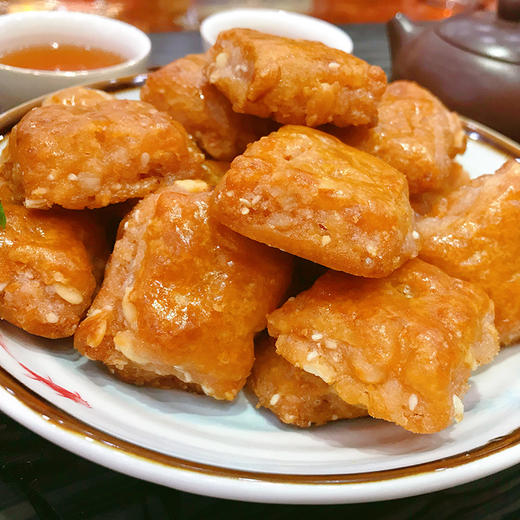 推荐|诚志饼家非遗鸡仔饼500g 传统广州美食 金装榄仁小凤饼