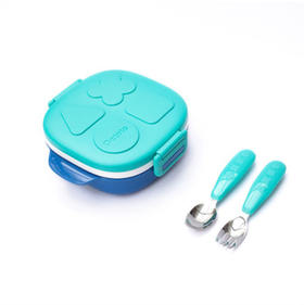 🥣➜OCTOTO餐 具‬粉色/蓝色/黄色能够保温高的‬颜值餐盒