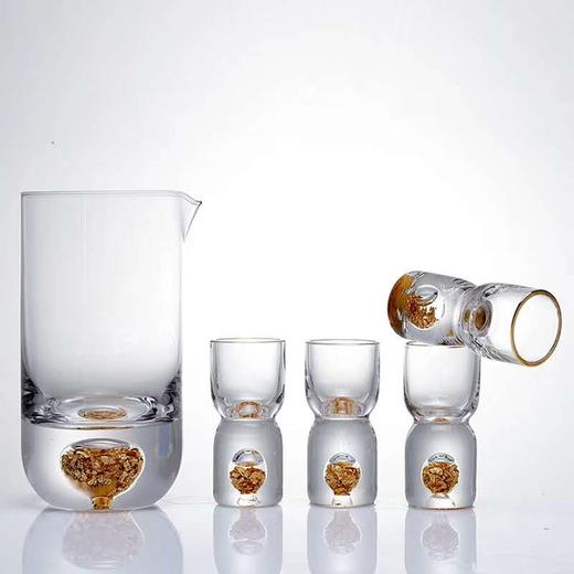 AMD水晶中式高端金箔酒具（2壶+10杯） 商品图1