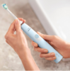 飞利浦(PHILIPS) 电动牙刷 净齿呵护型 成人声波震动牙刷 情侣套装 HX6805/34 优雅蓝+烂漫粉 商品缩略图4
