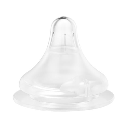 贝亲宽口径“自然实感”Y字孔奶嘴单只装（9个月以上） 商品图1